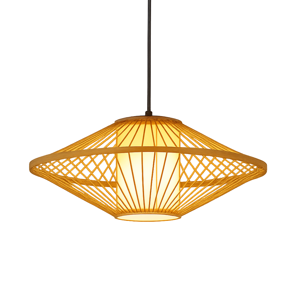 Japanse Bamboe Hanglamp