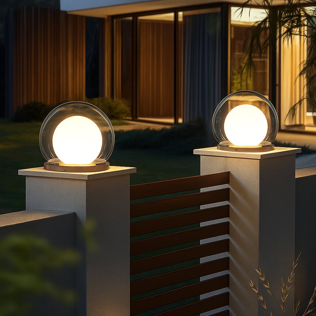 Zonnezuil Maanlamp