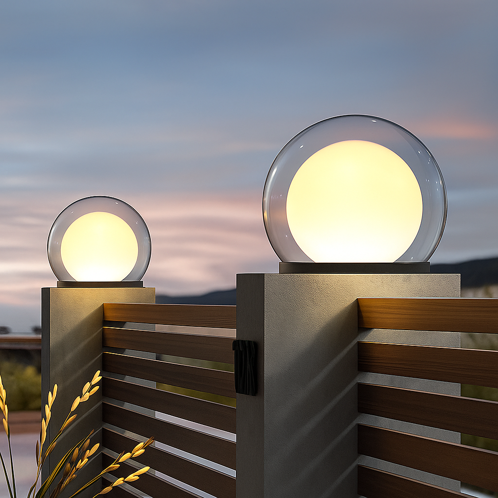 Zonnezuil Maanlamp