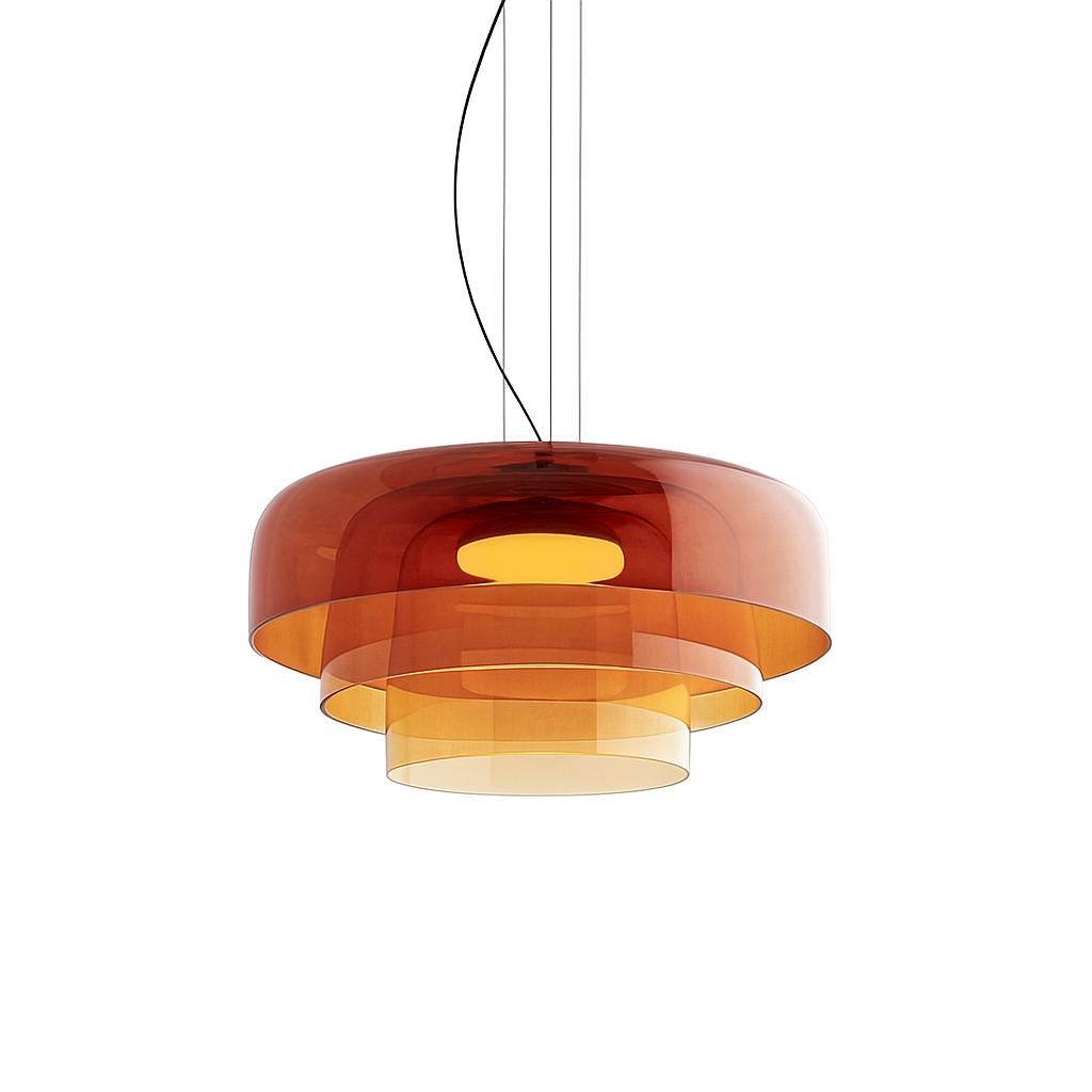 Glazen hanglamp
