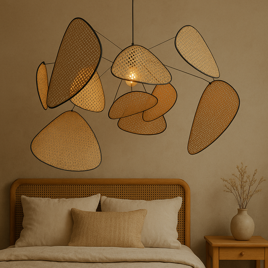 Bria's rotan hanglamp