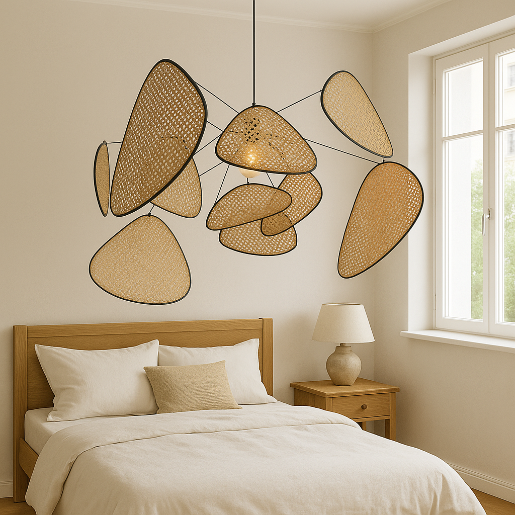Bria's rotan hanglamp