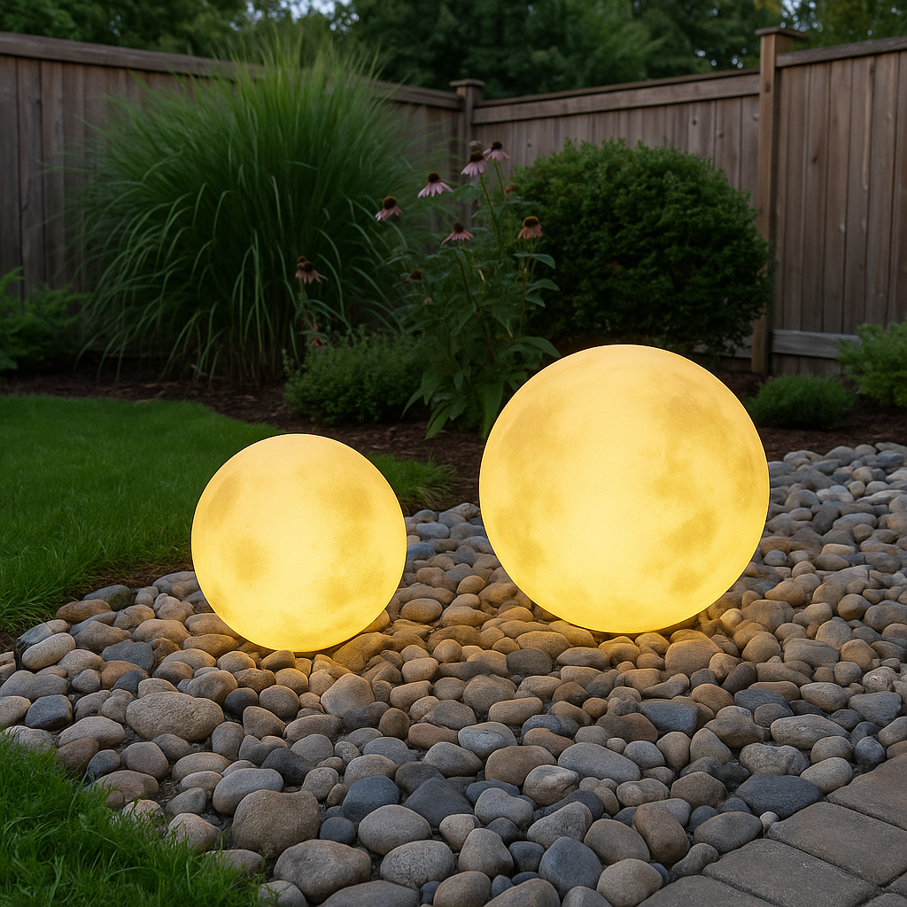 Tuin Maanlamp op zonne-energie