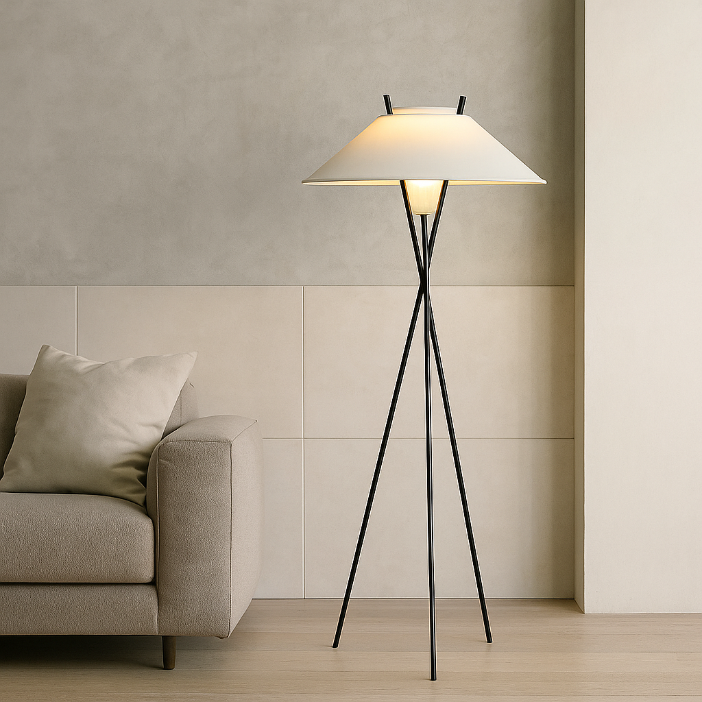 Stoffen vloerlamp Jubilee