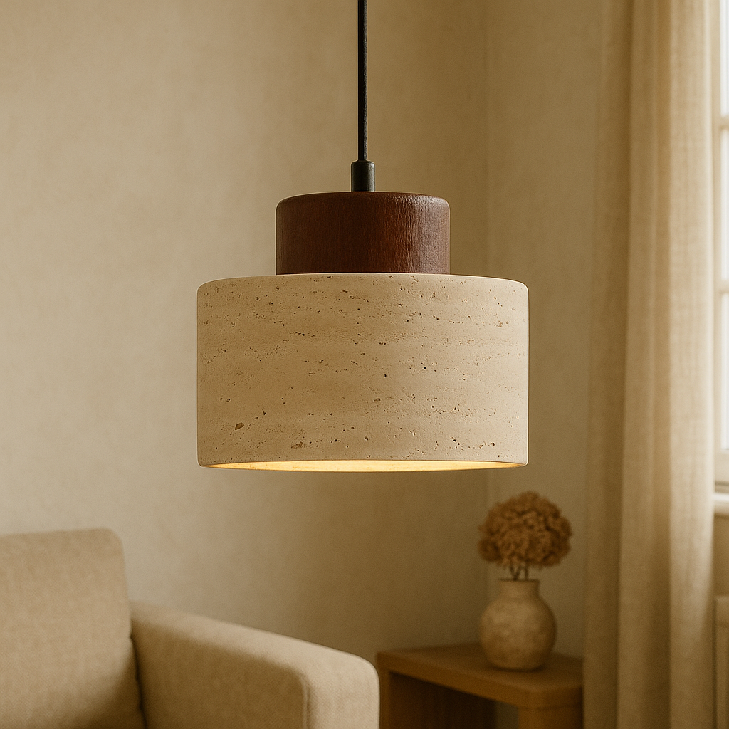 Travertijn Stenen Hanglamp