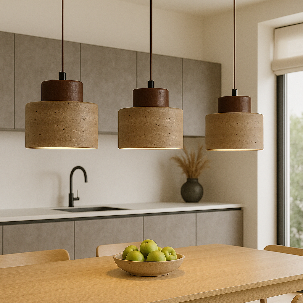 Travertijn Stenen Hanglamp
