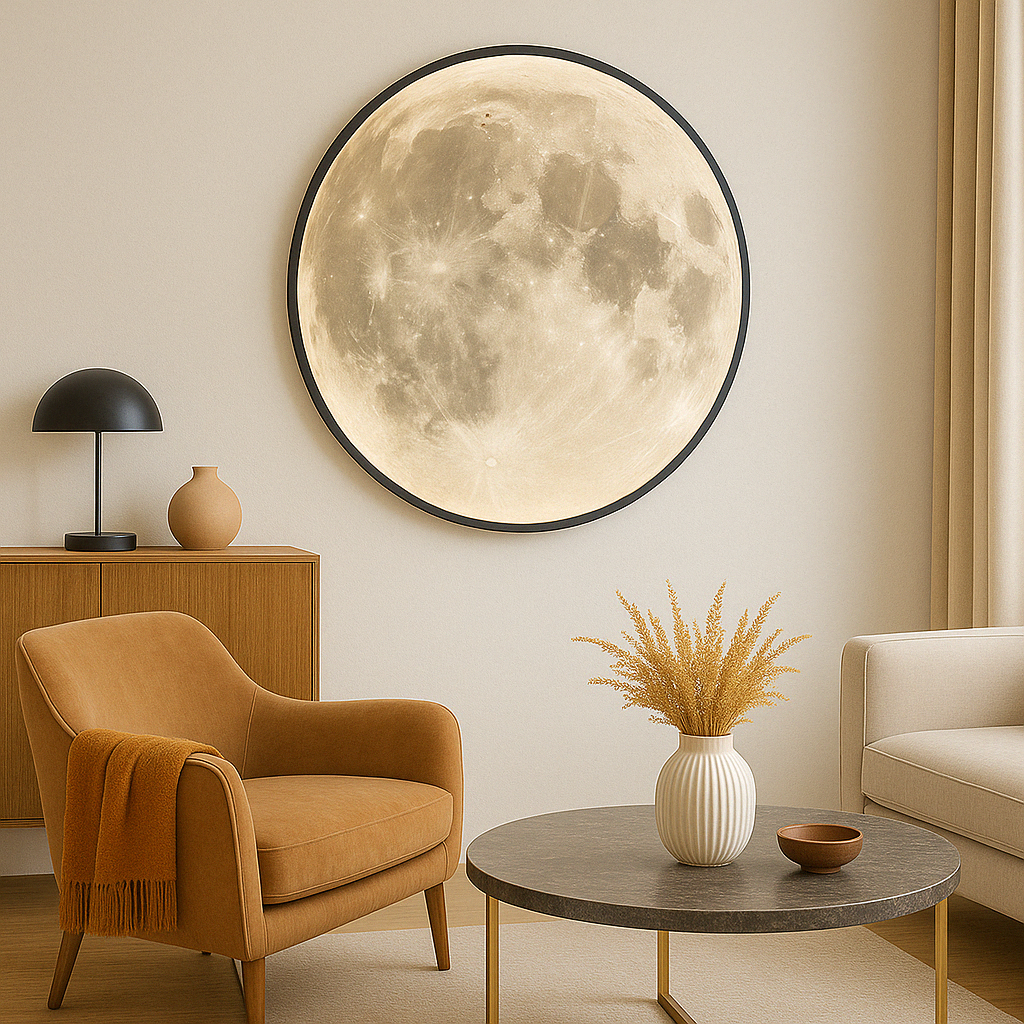 Maan Wandlamp