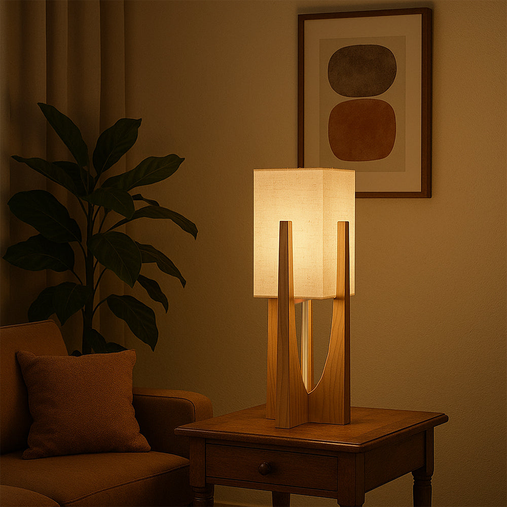 Japanse stijl Wabi Sabi vloerlamp
