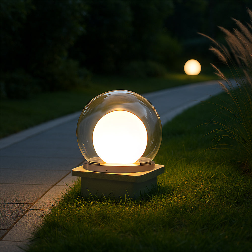 Zonnezuil Maanlamp