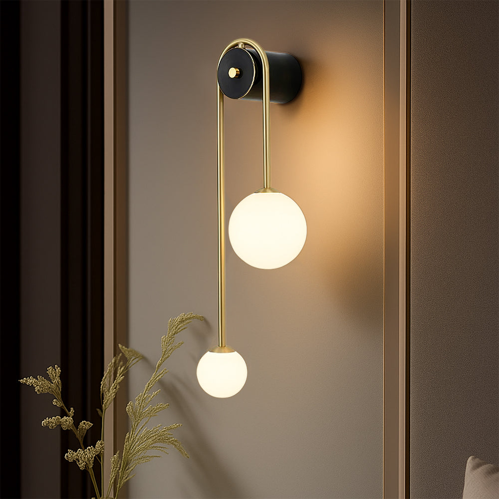 Boog wandlamp