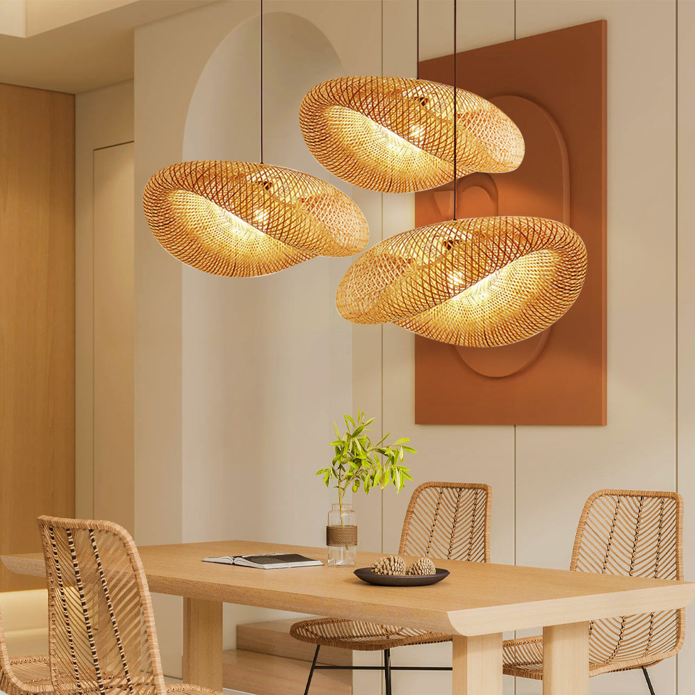 Bamboe hanglamp