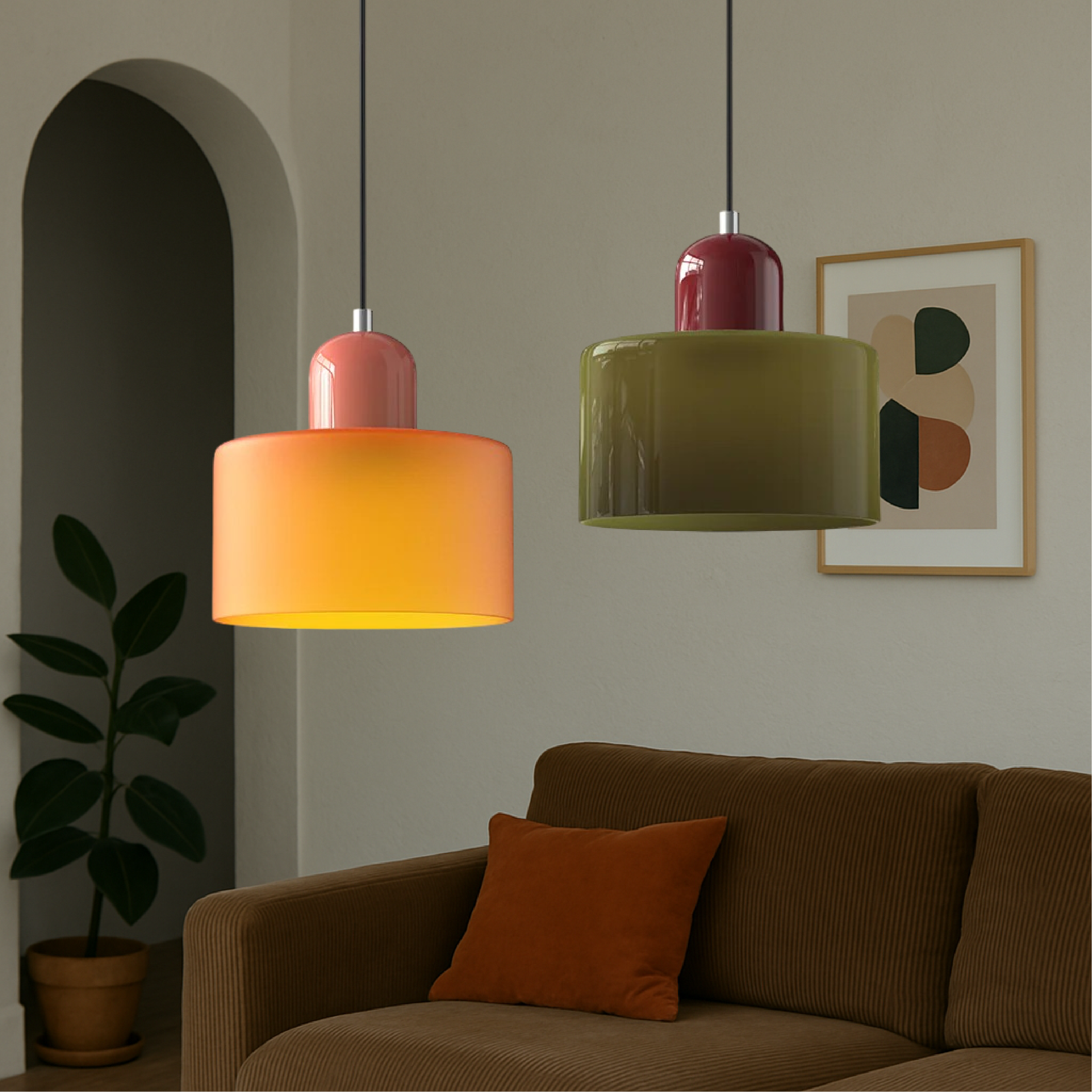 Creatieve Bauhaus hanglamp