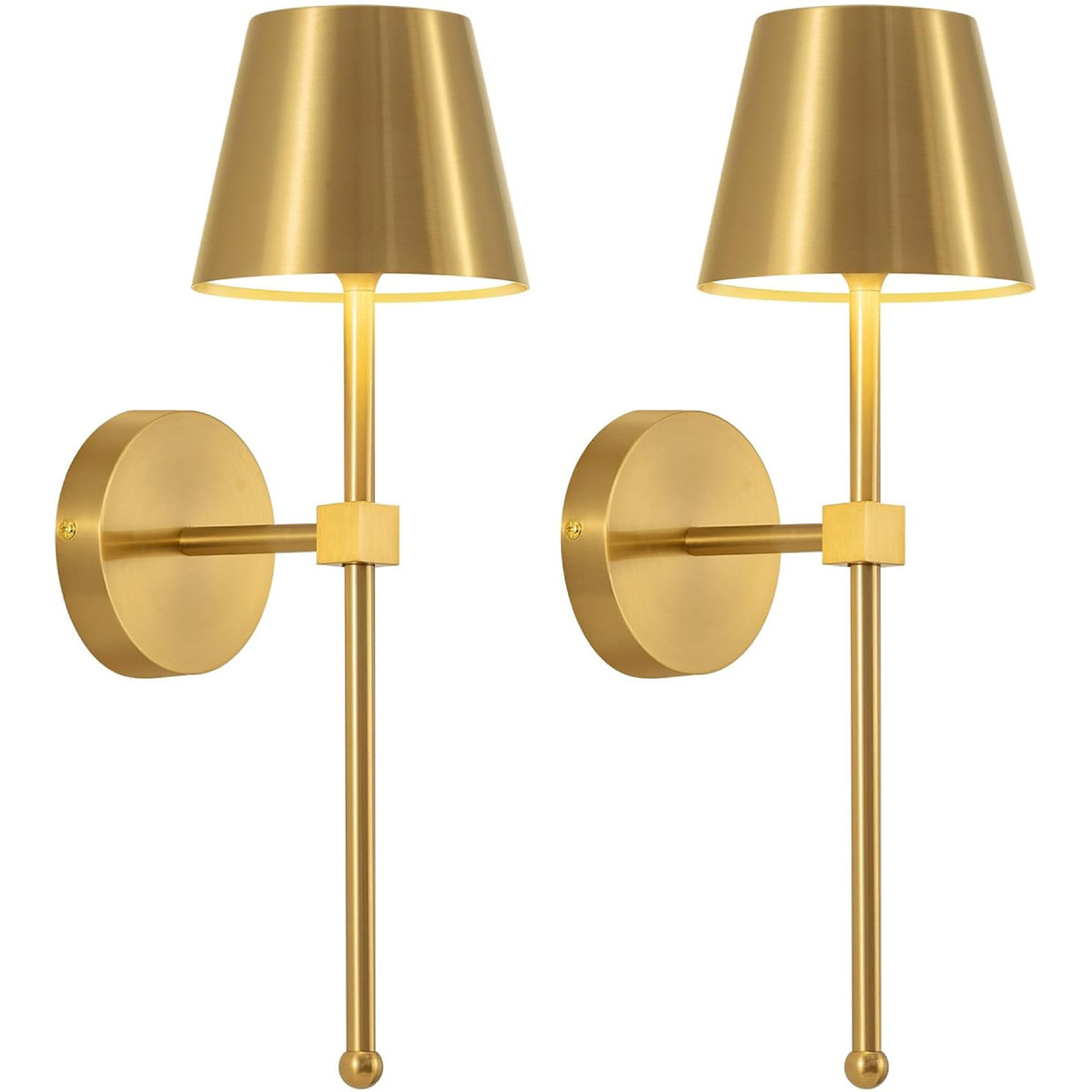 Oplaadbare draadloze wandlamp