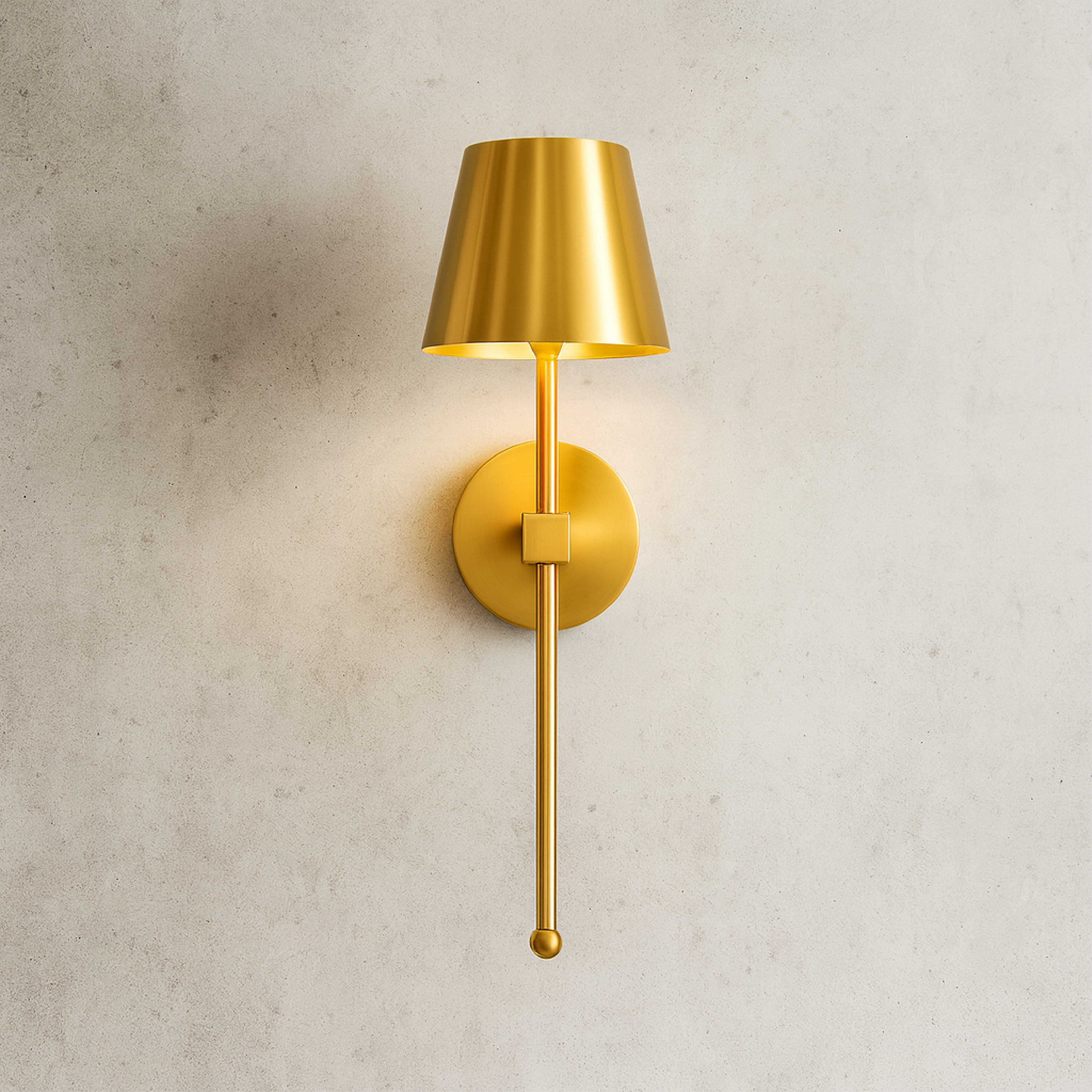 Oplaadbare draadloze wandlamp