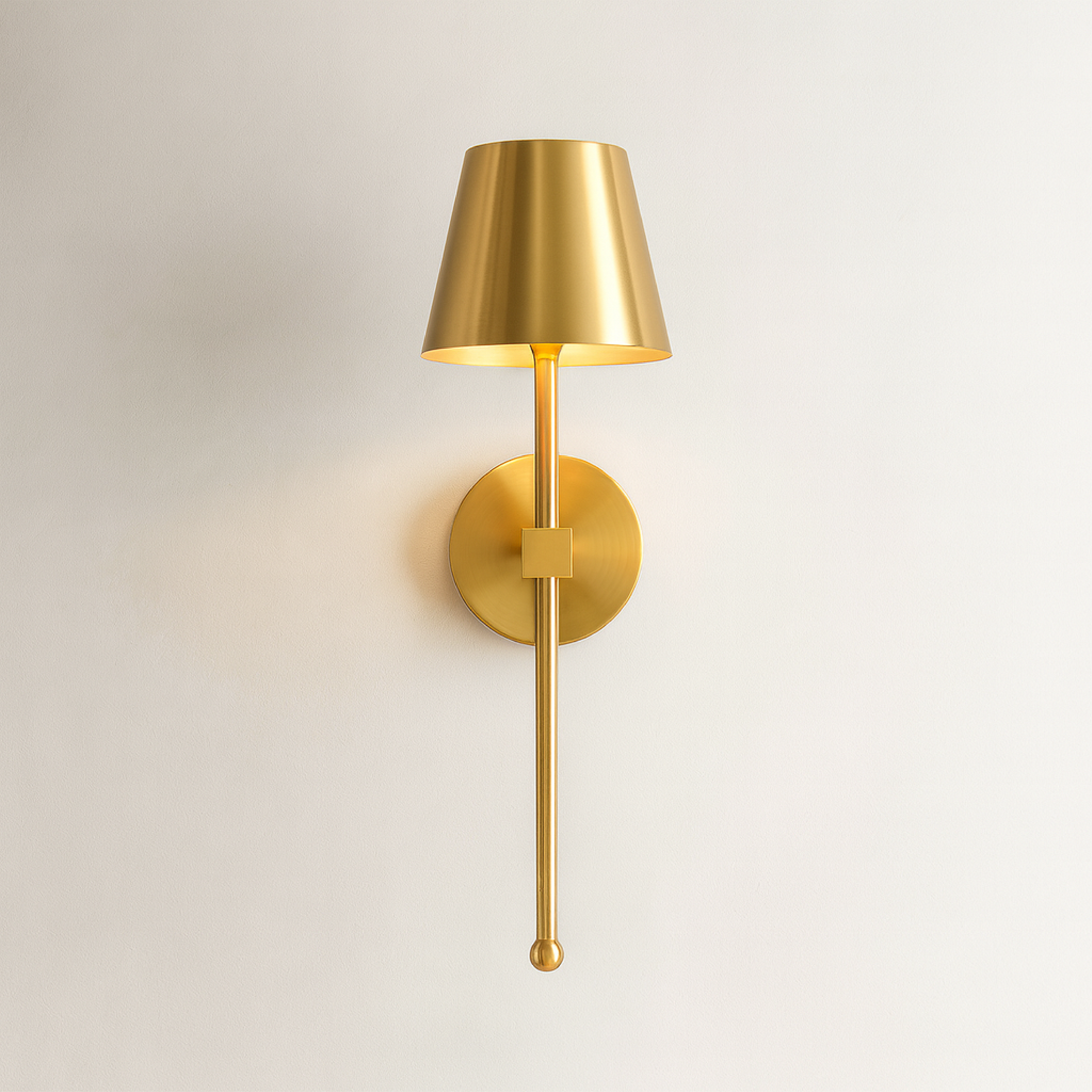Oplaadbare draadloze wandlamp