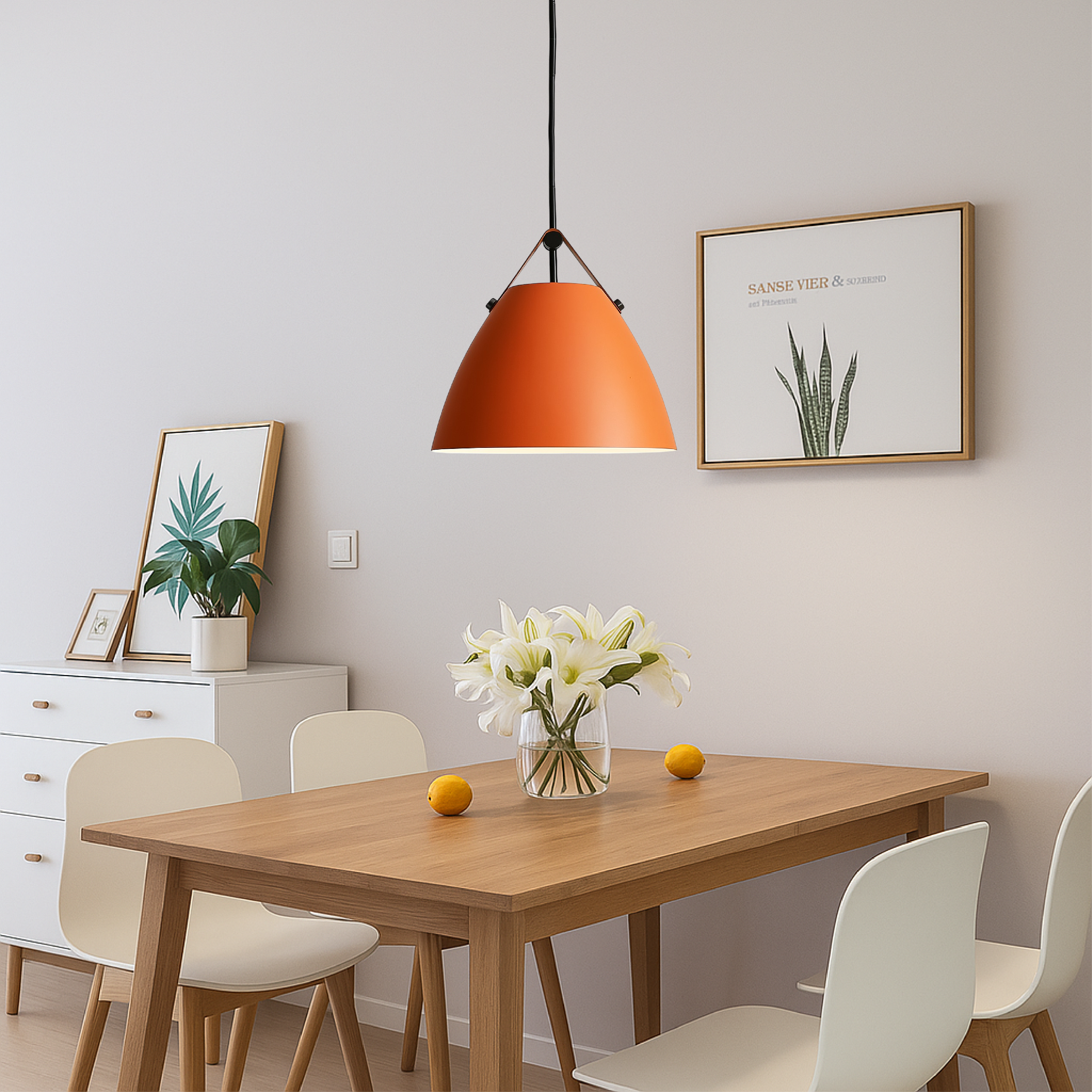 Scandinavische gekleurde hanglamp