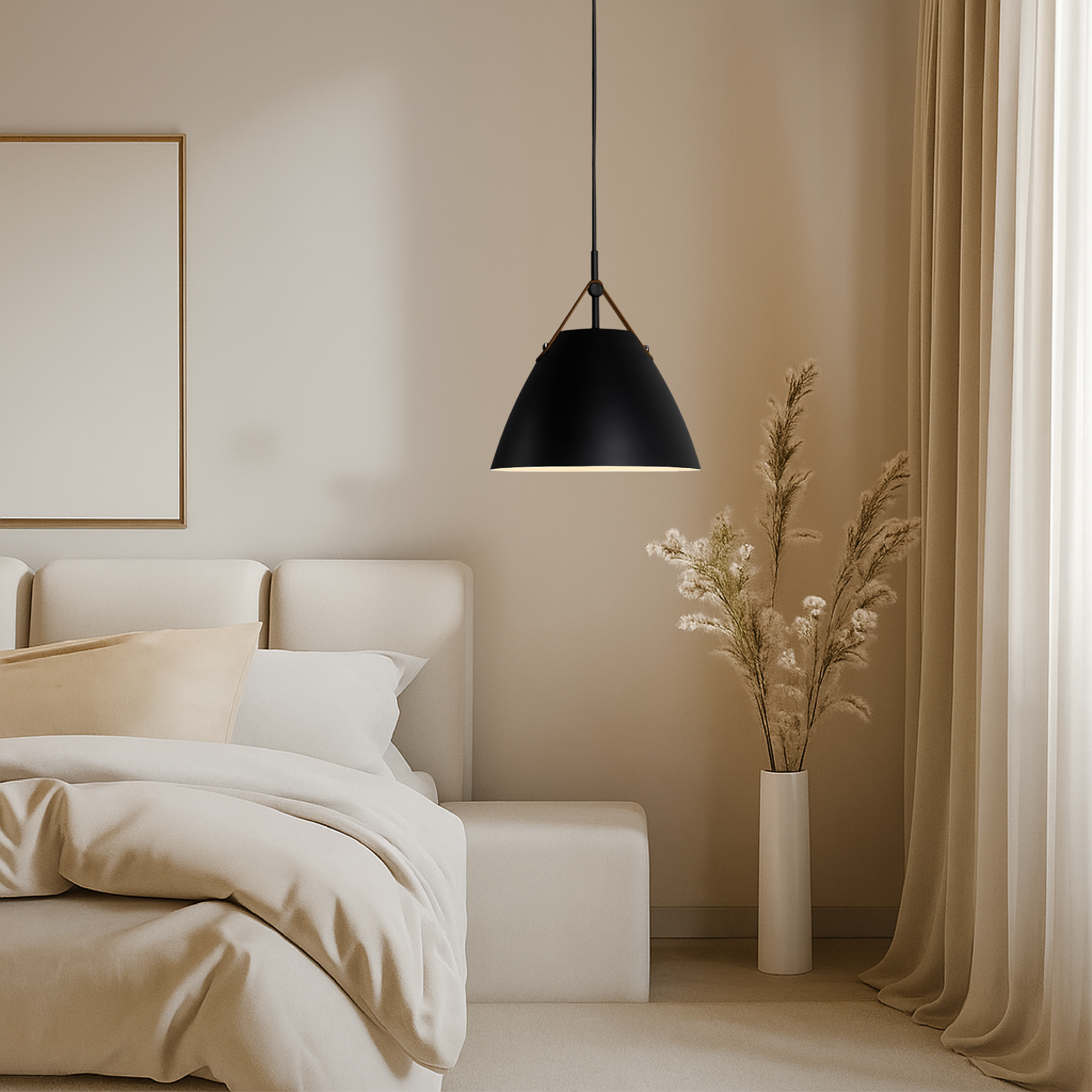 Scandinavische gekleurde hanglamp