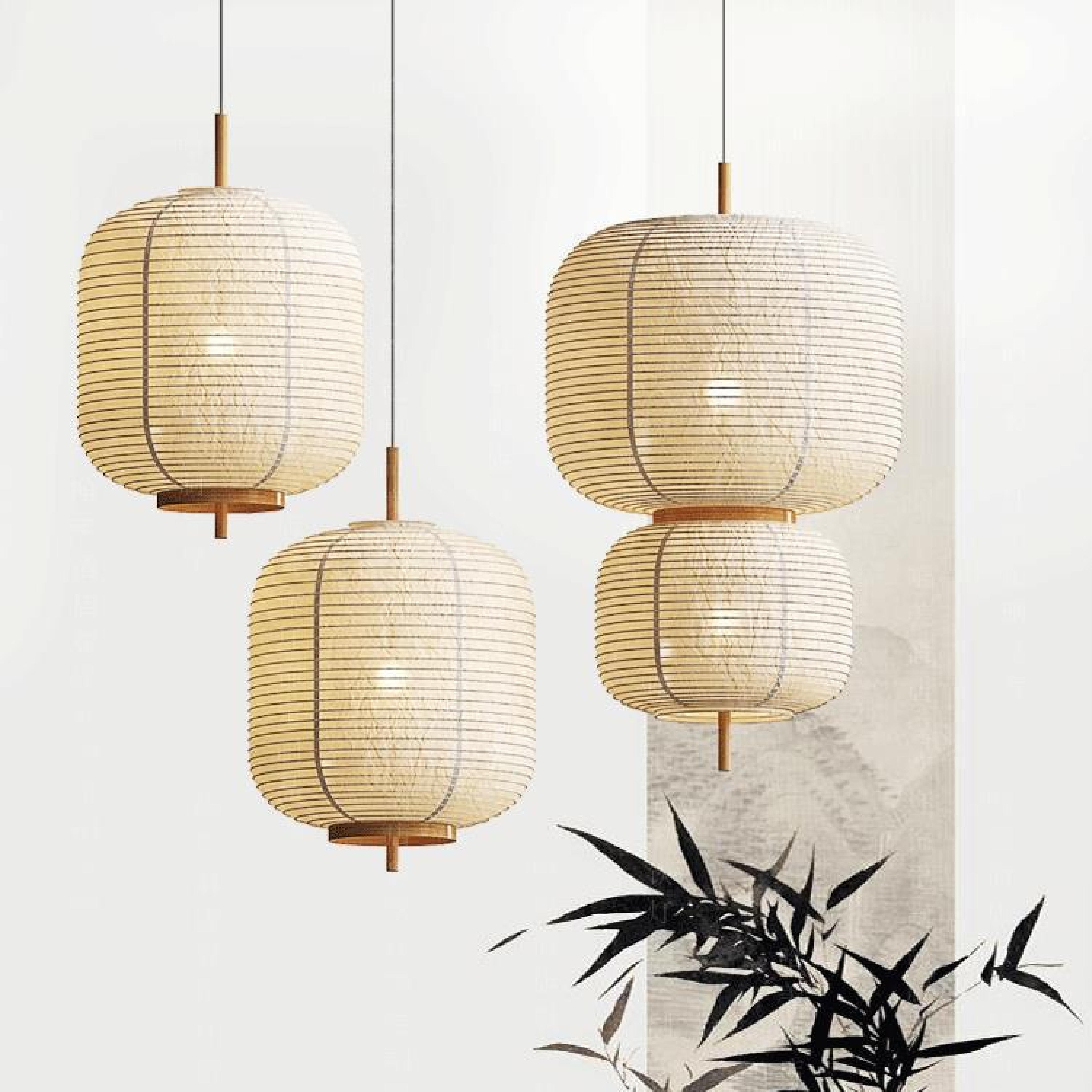 Japans Rijstpapier Hanglampje