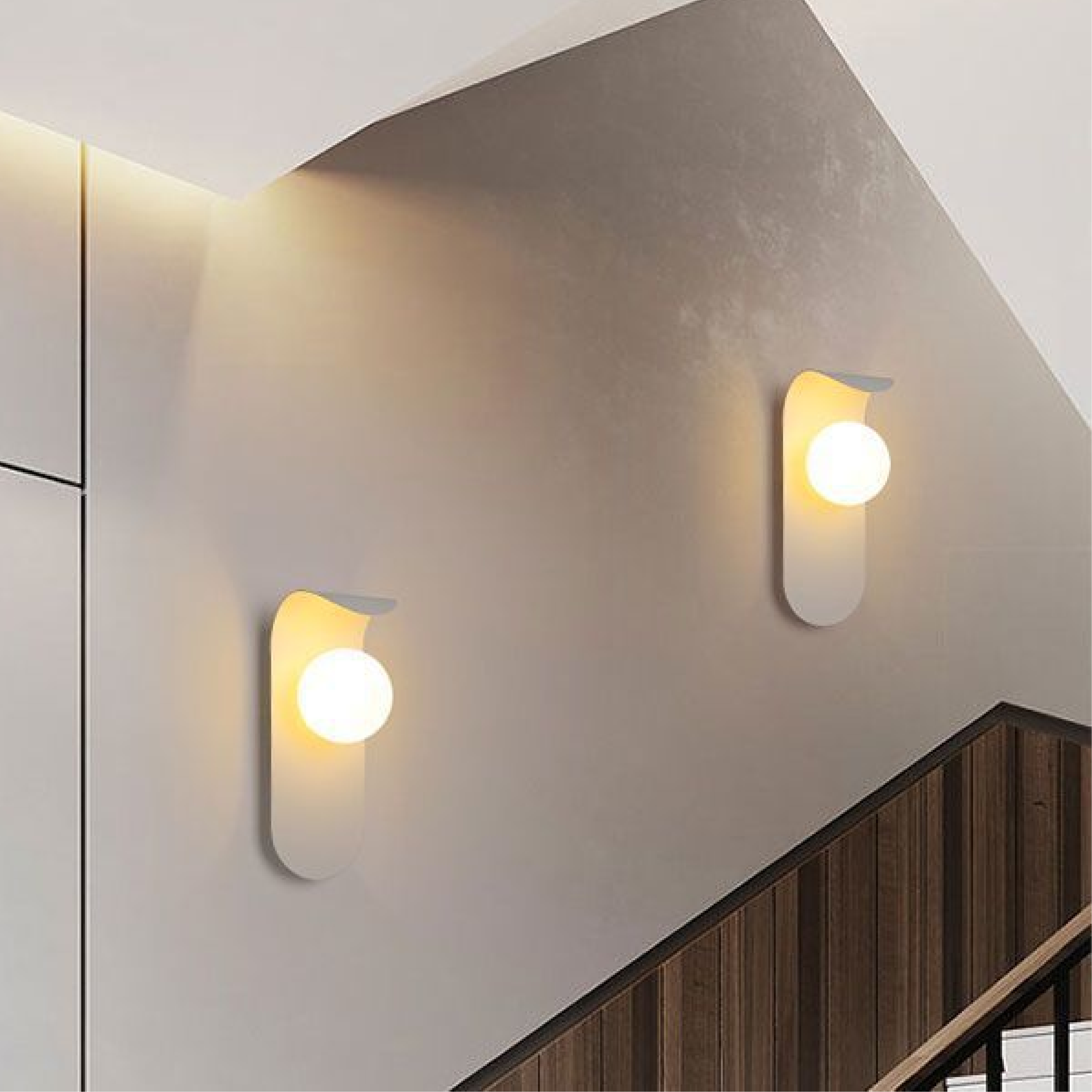 Scandinavische wandlamp