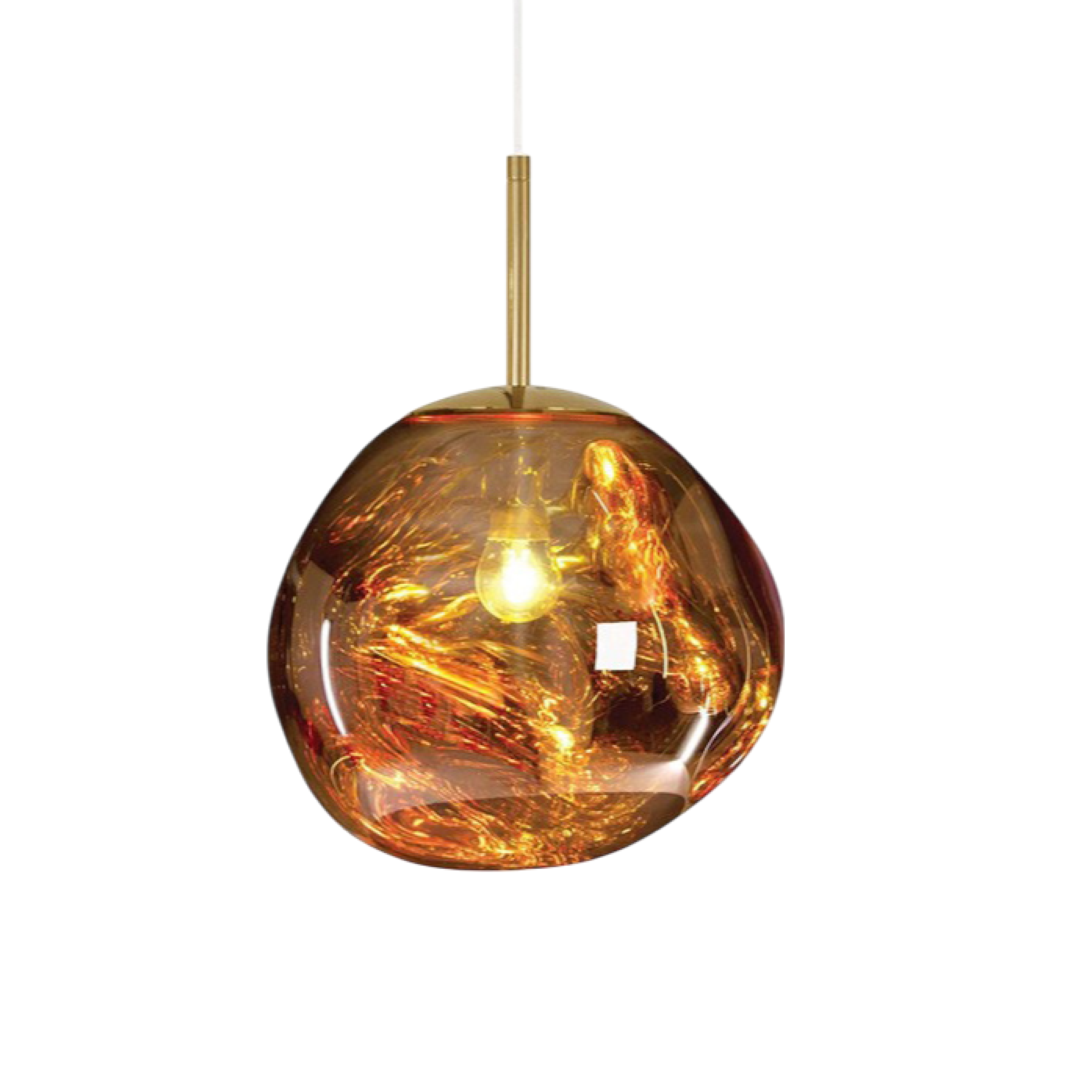 Hanglamp smeltend glas