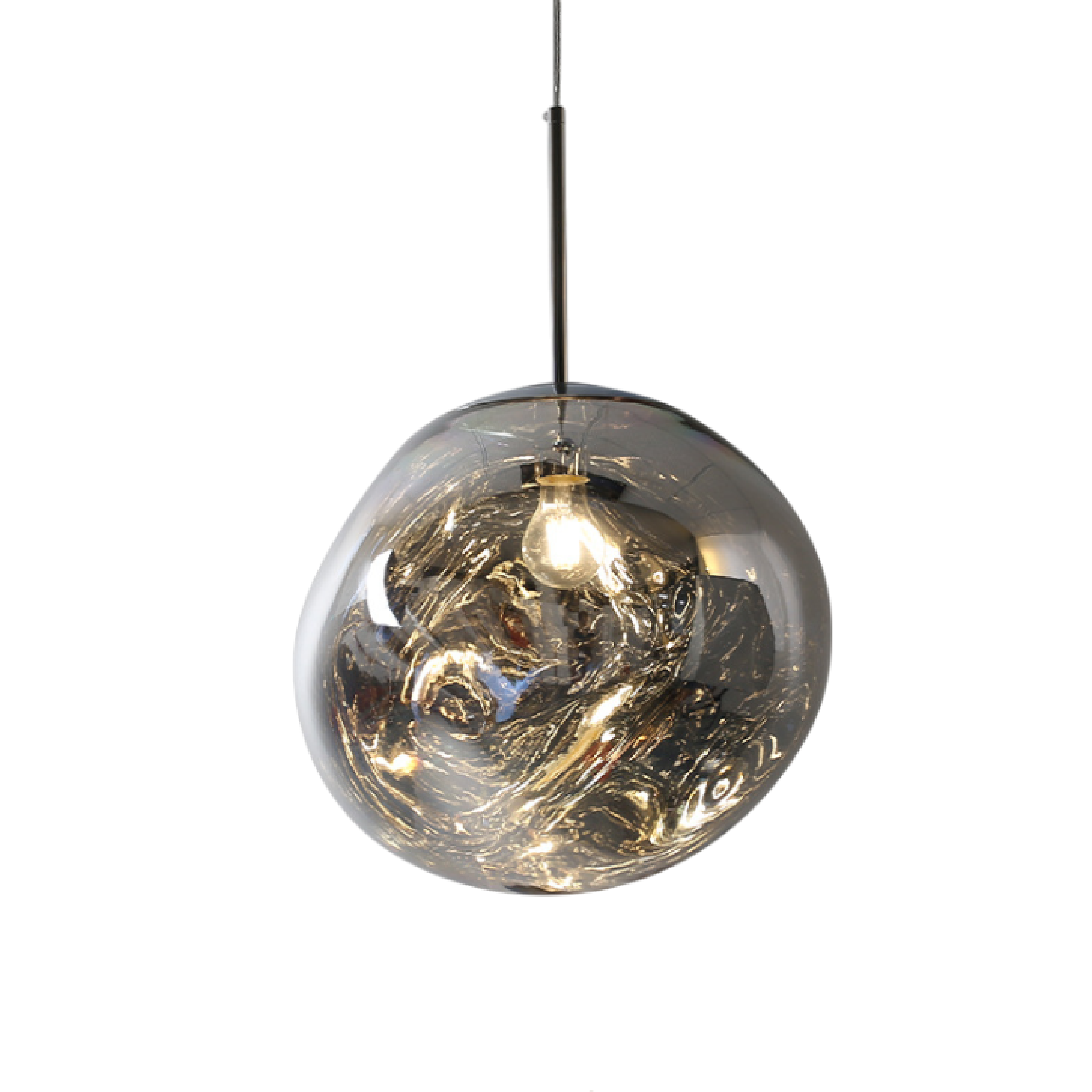 Hanglamp smeltend glas