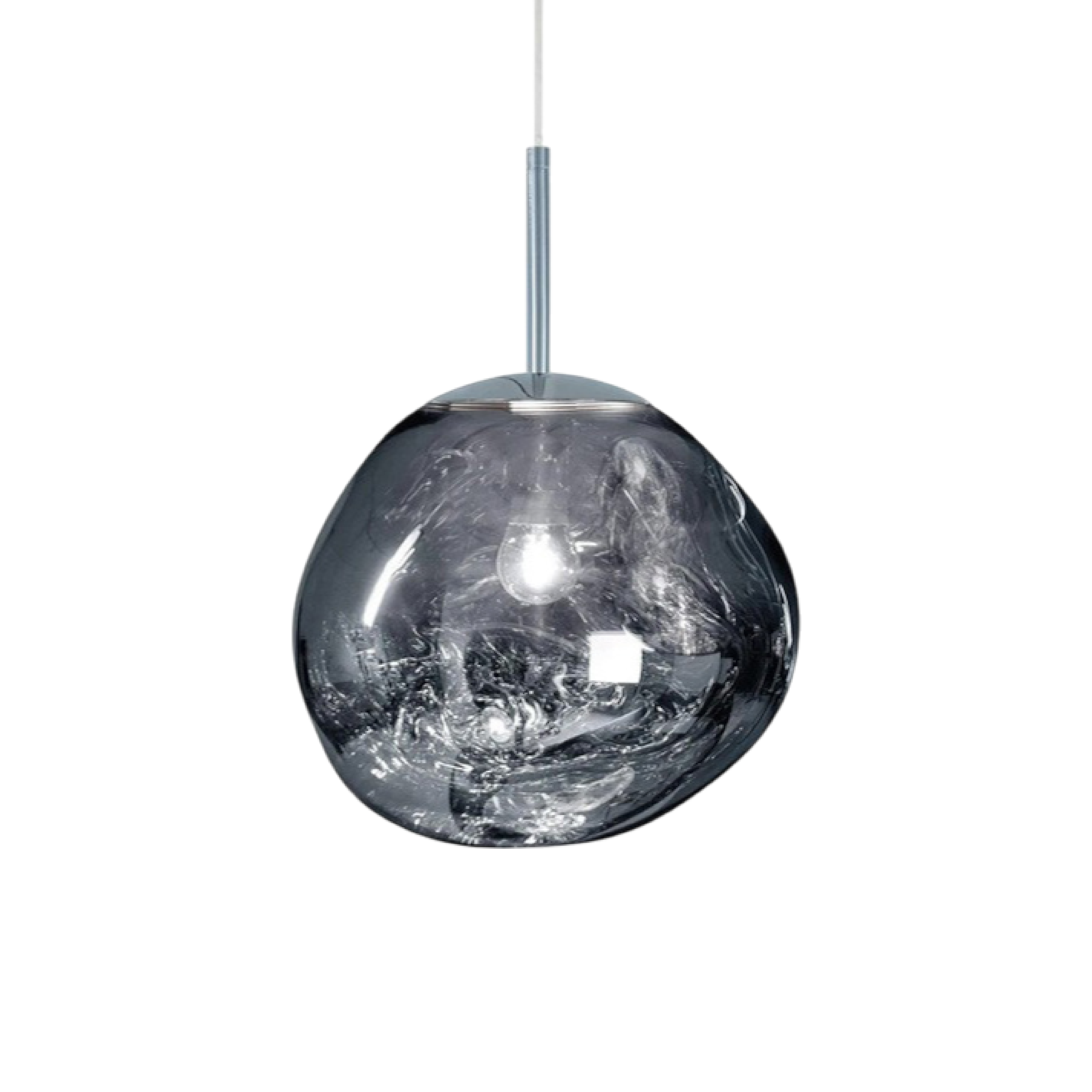 Hanglamp smeltend glas