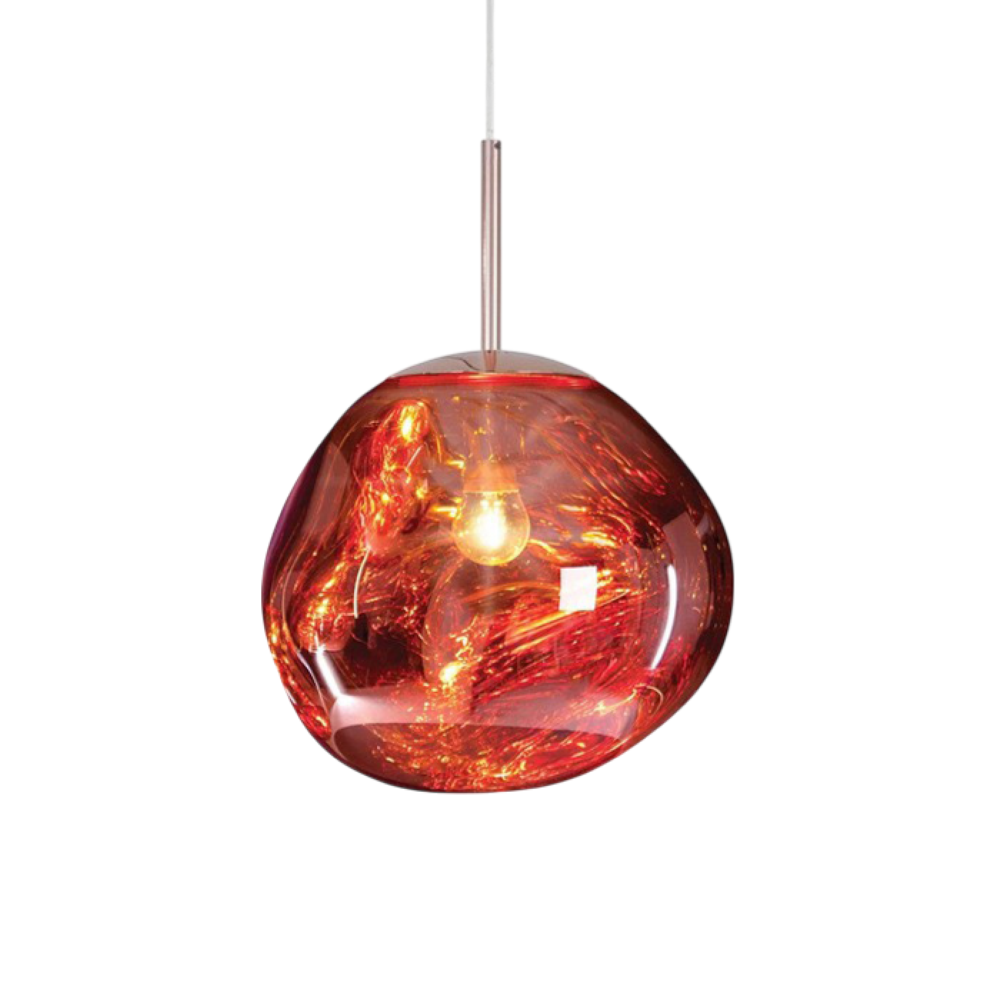 Hanglamp smeltend glas