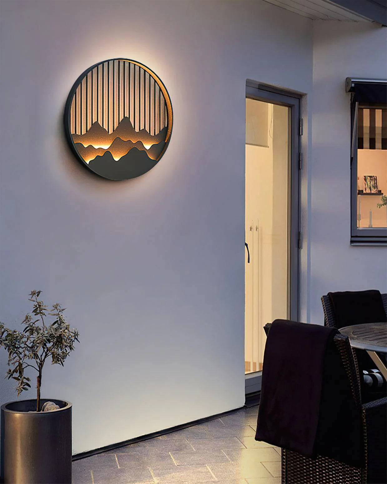 Berg Wandlamp Buiten