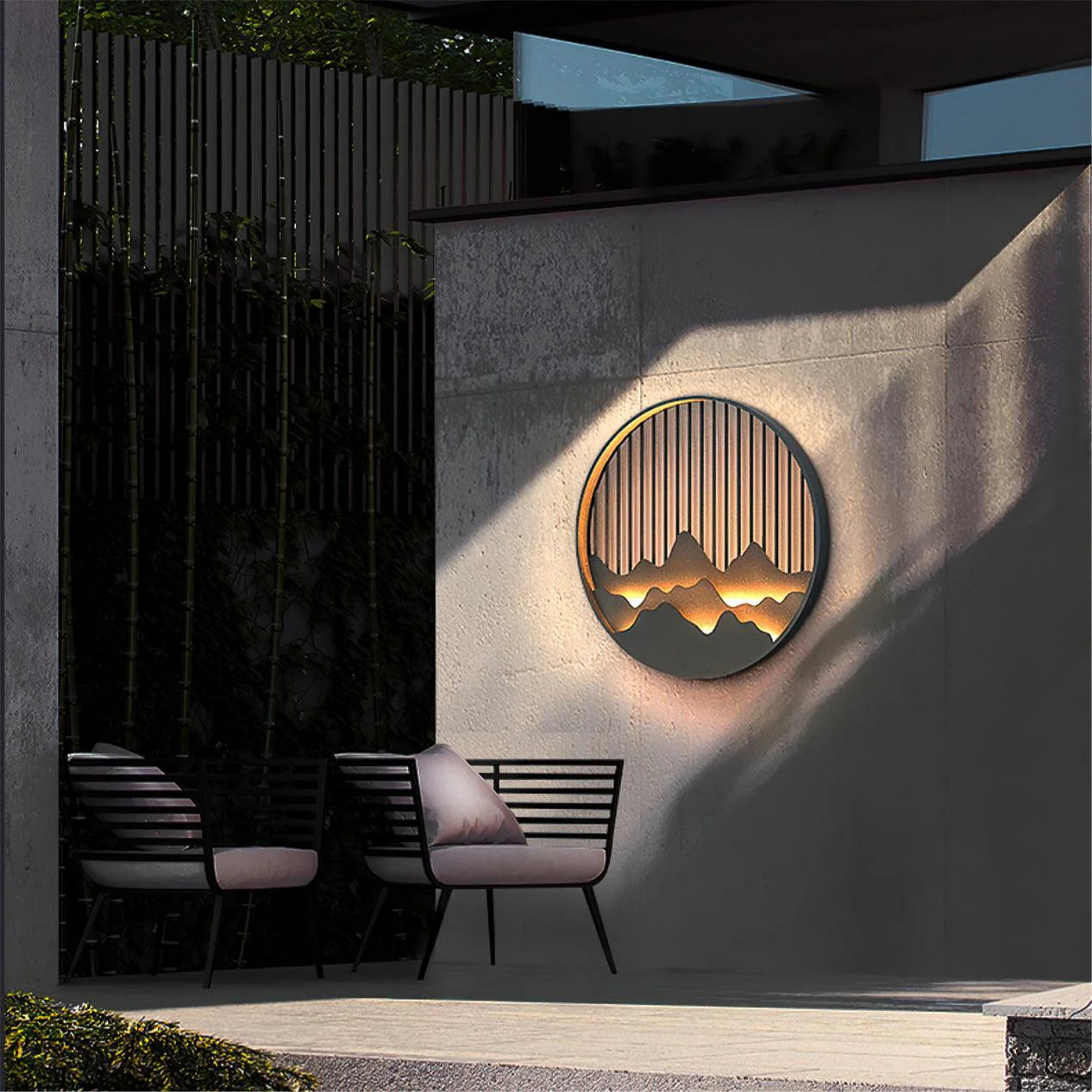 Berg Wandlamp Buiten