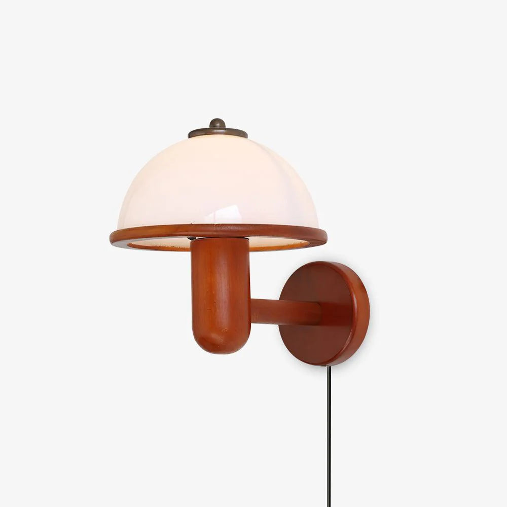 Paddestoel Wandlamp