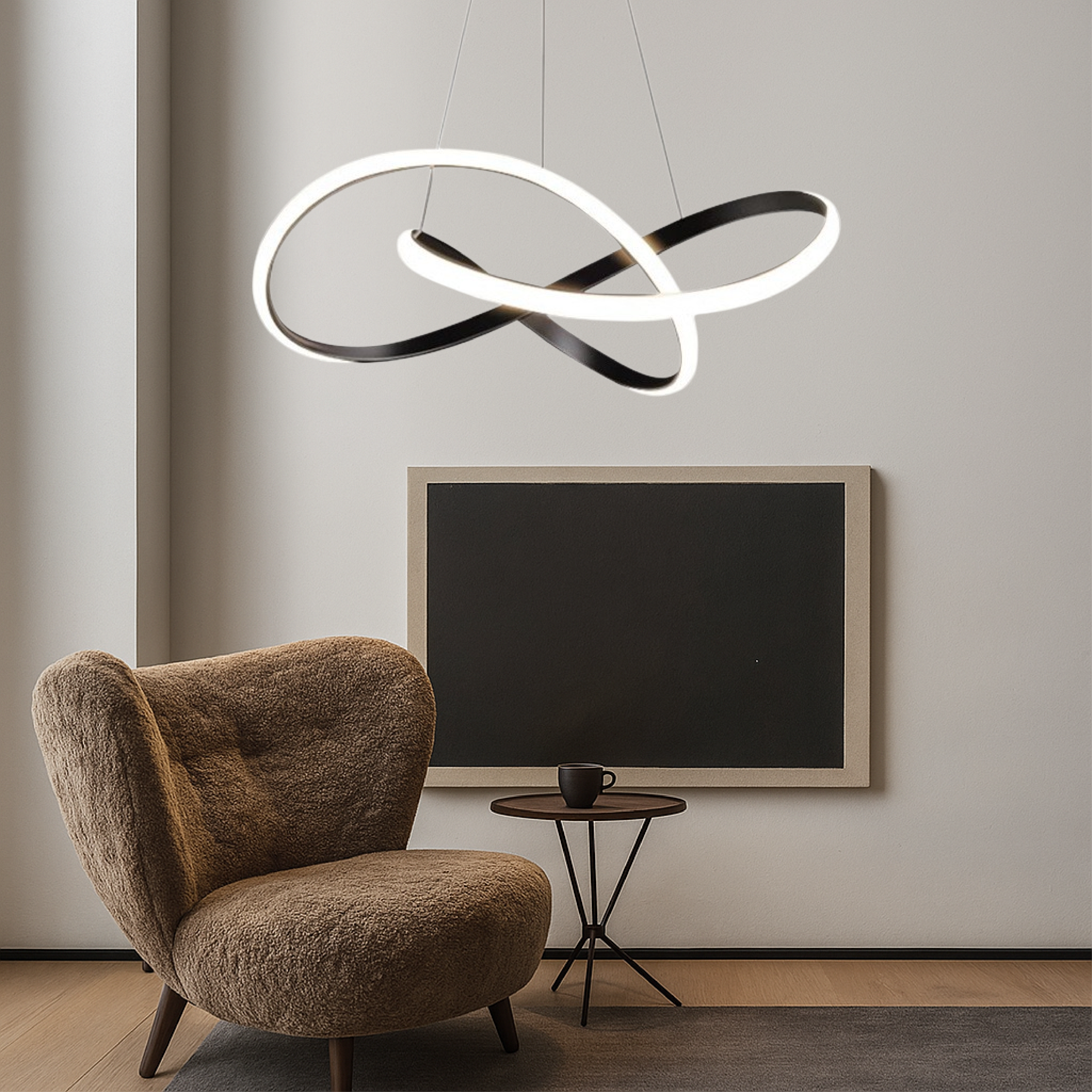 Moderne eetkamer hanglamp