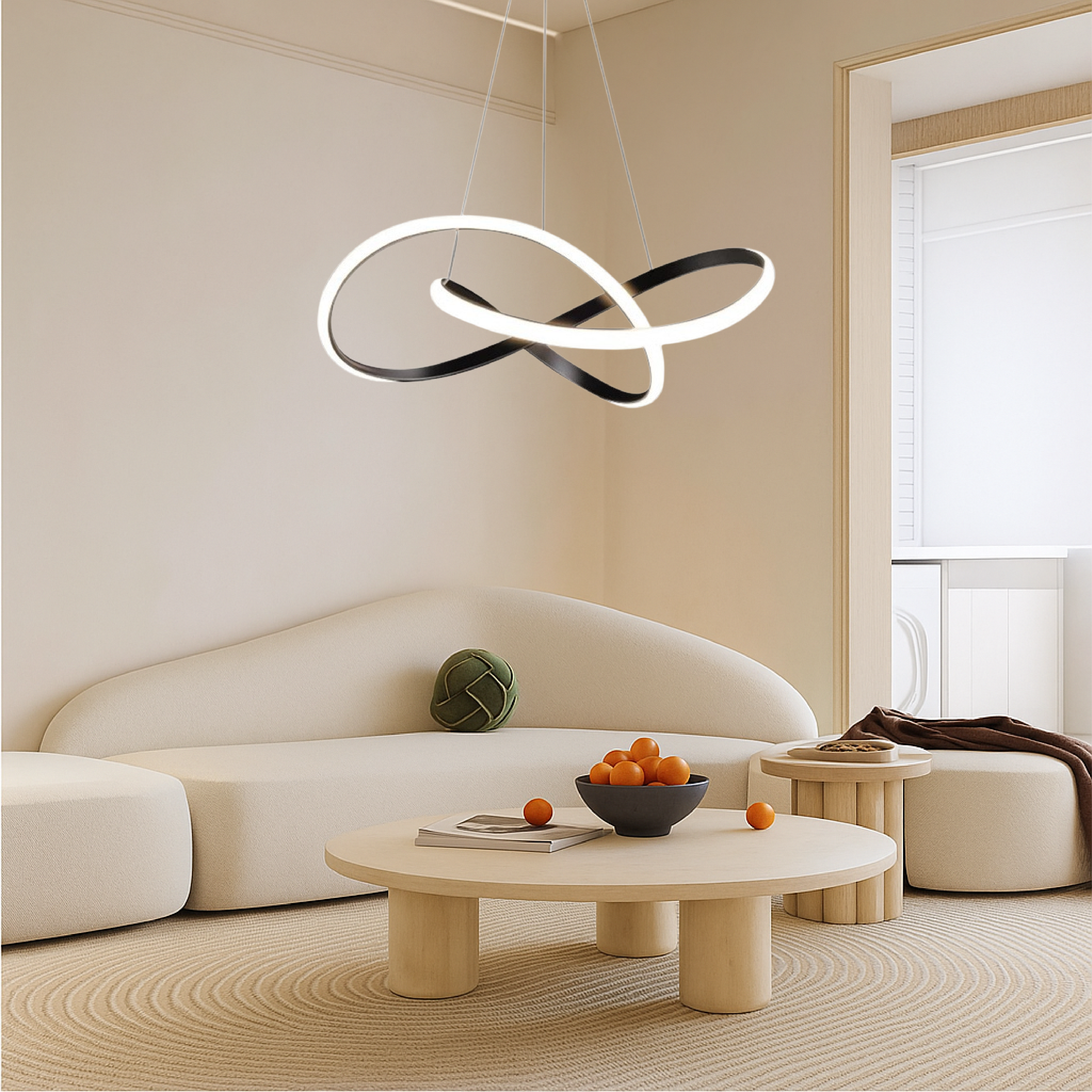 Moderne eetkamer hanglamp