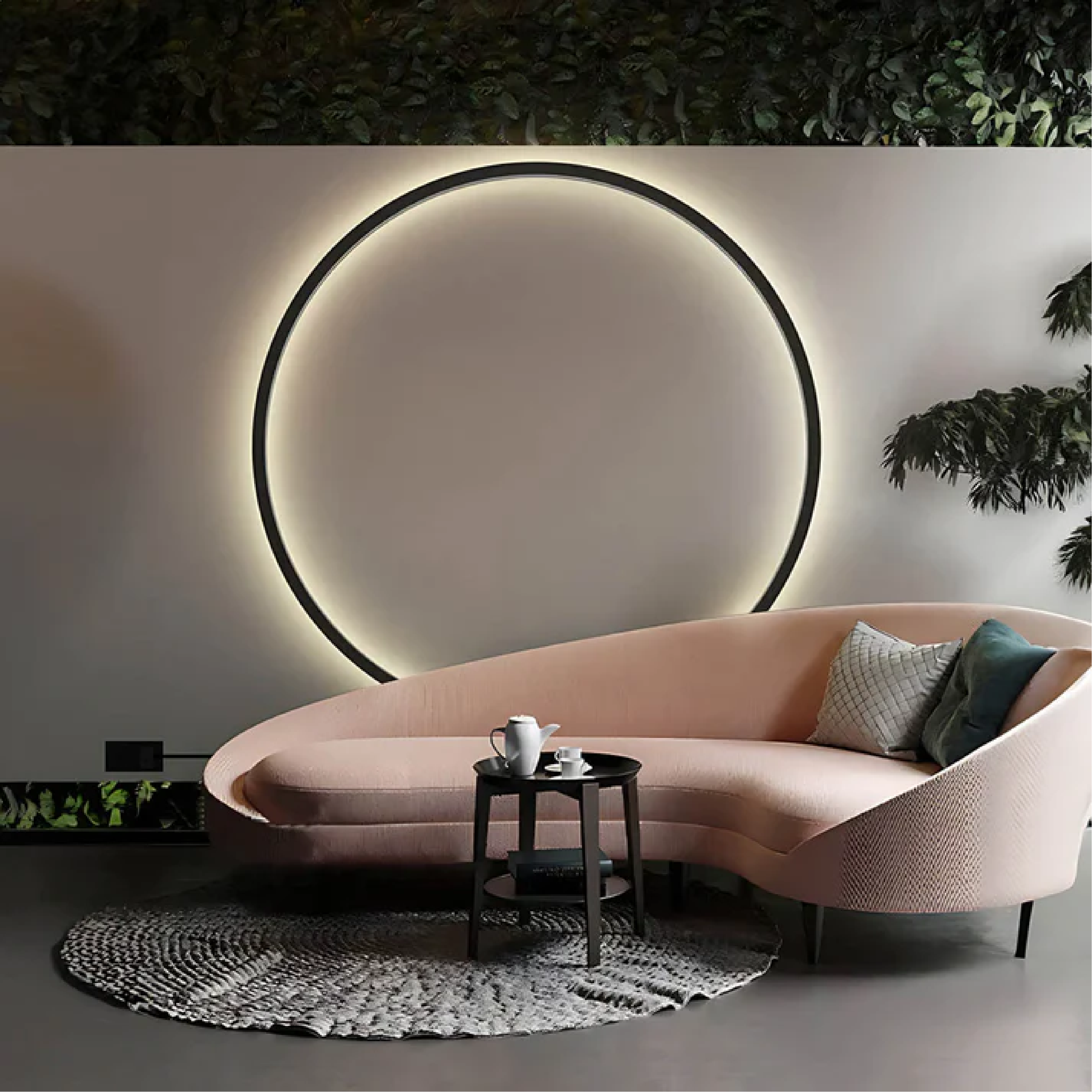 Myka's Ring Wandlamp