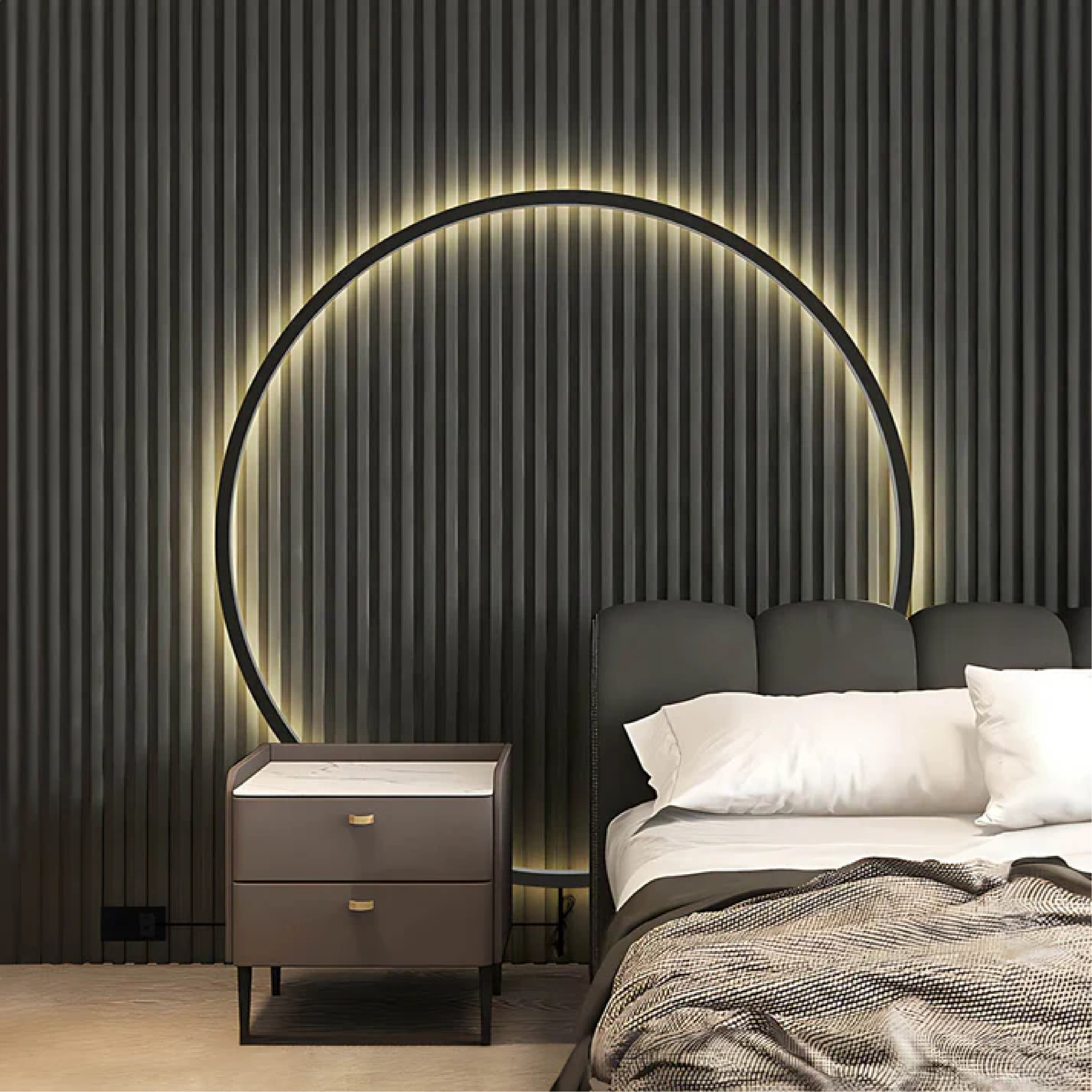 Myka's Ring Wandlamp