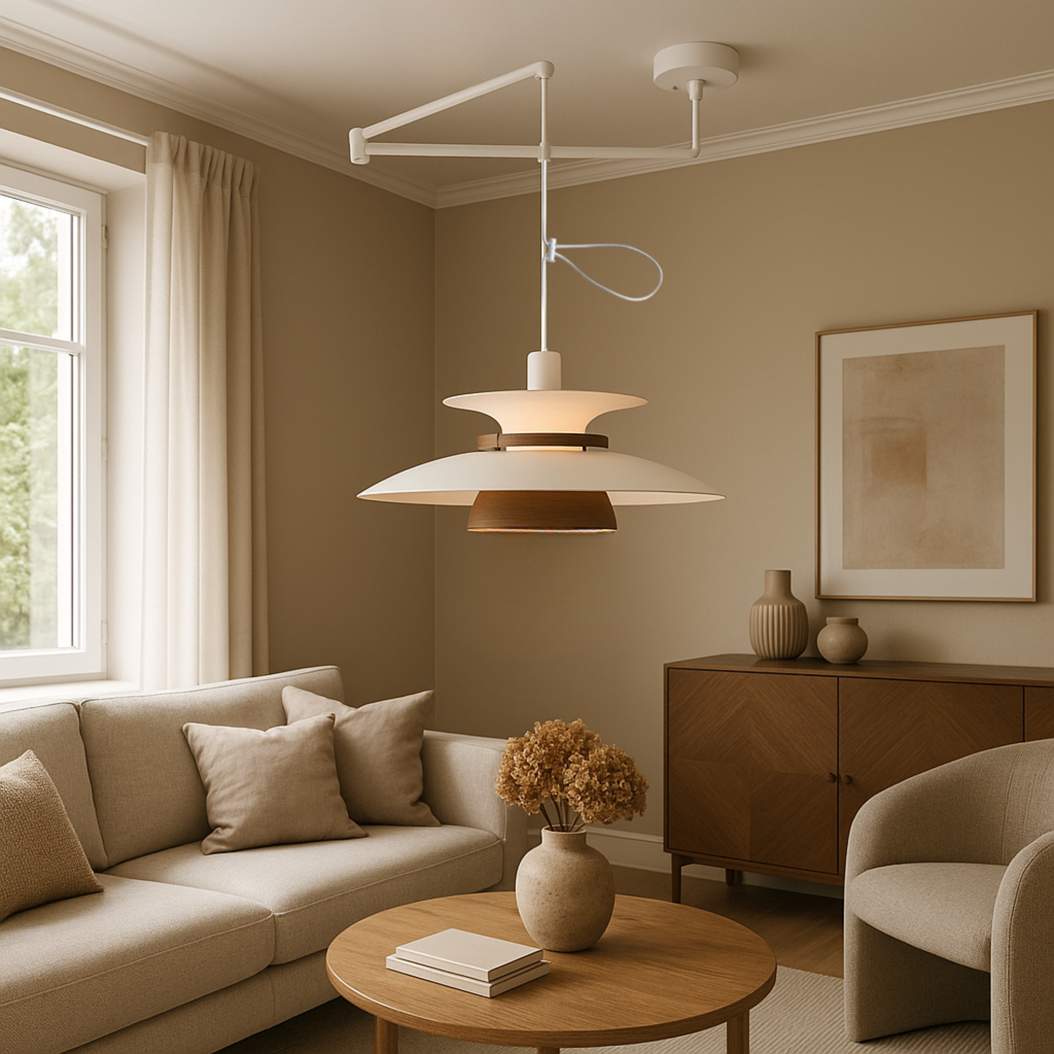 Merado Zwenkarm Hanglamp
