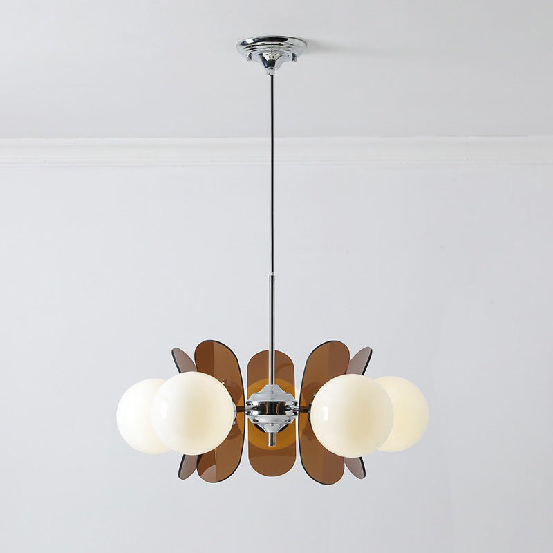 5-koppige Bauhaus kroonluchter