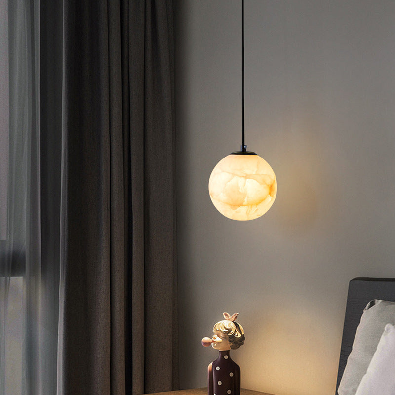 Sferische Marmeren Hanglamp