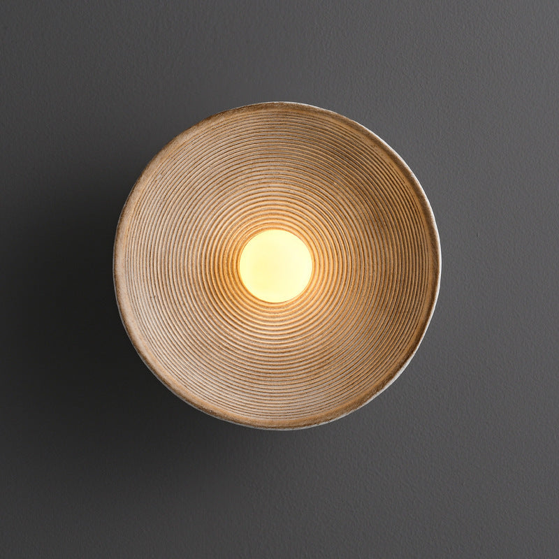 Japanse houten wandlamp