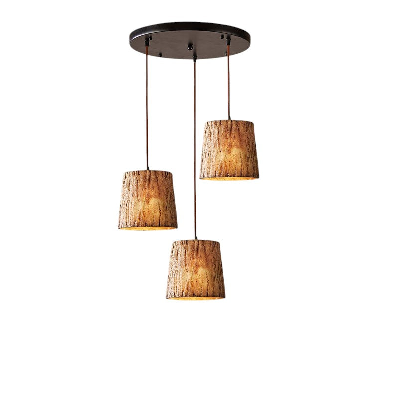 Hout Log Hanglamp