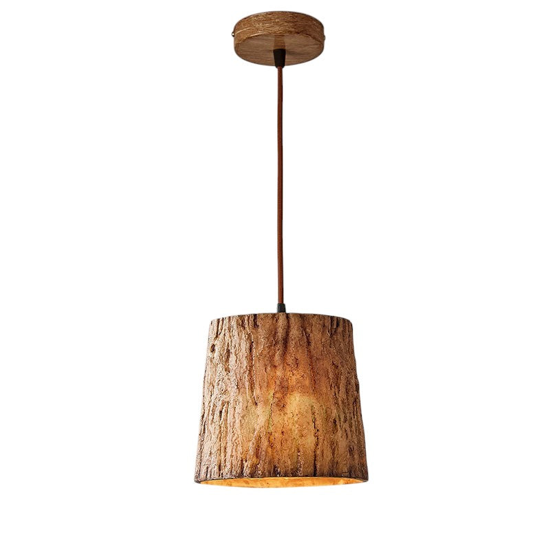 Hout Log Hanglamp