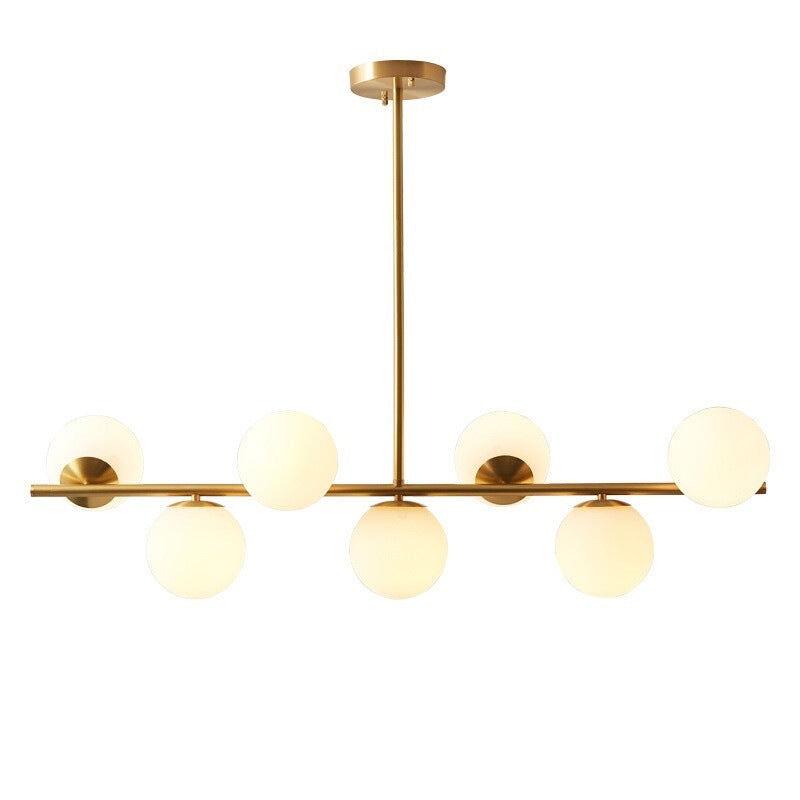 Gouden Kroonluchter Keukentafel