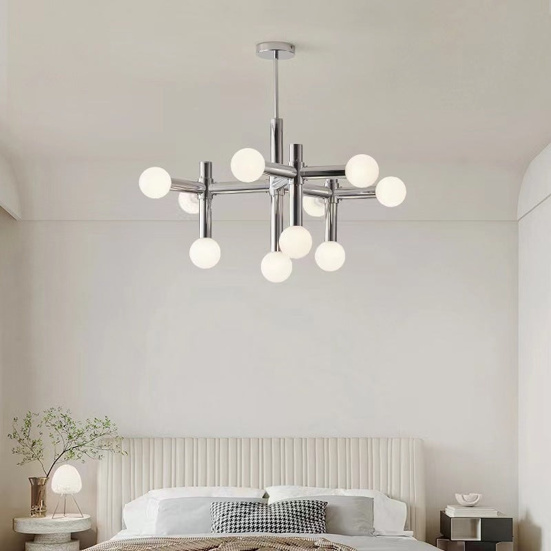 Metalen Bauhaus kroonluchter