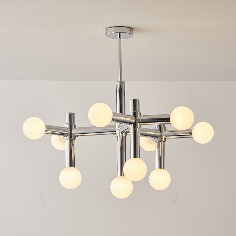 Metalen Bauhaus kroonluchter