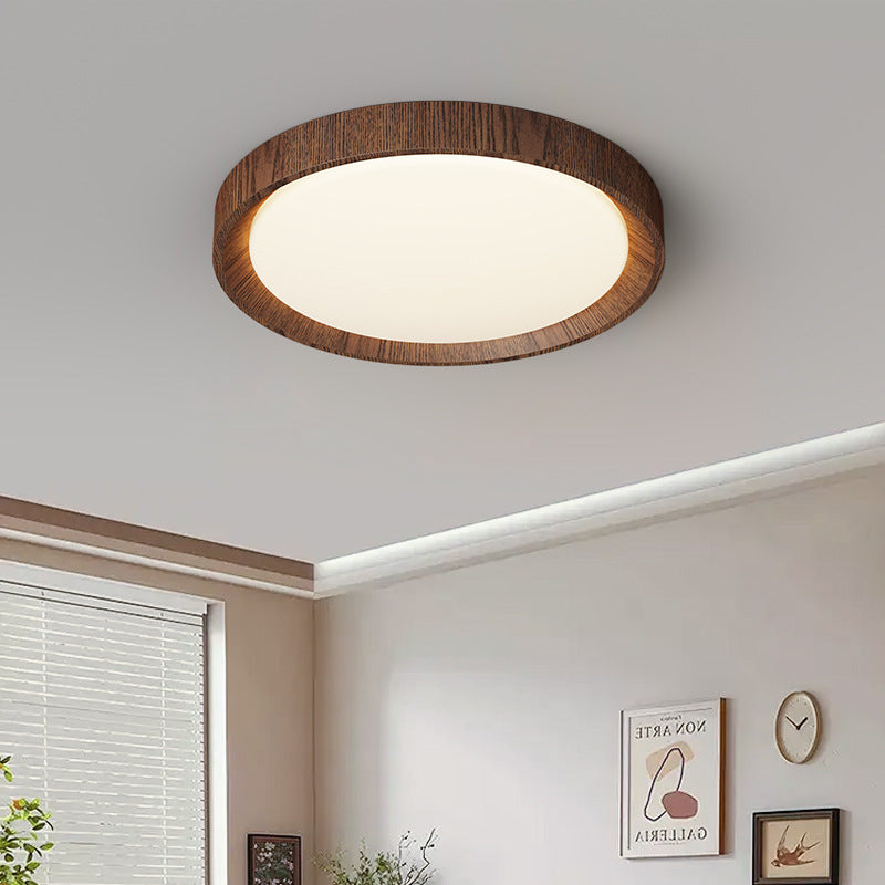 Donker Houten Plafondlamp