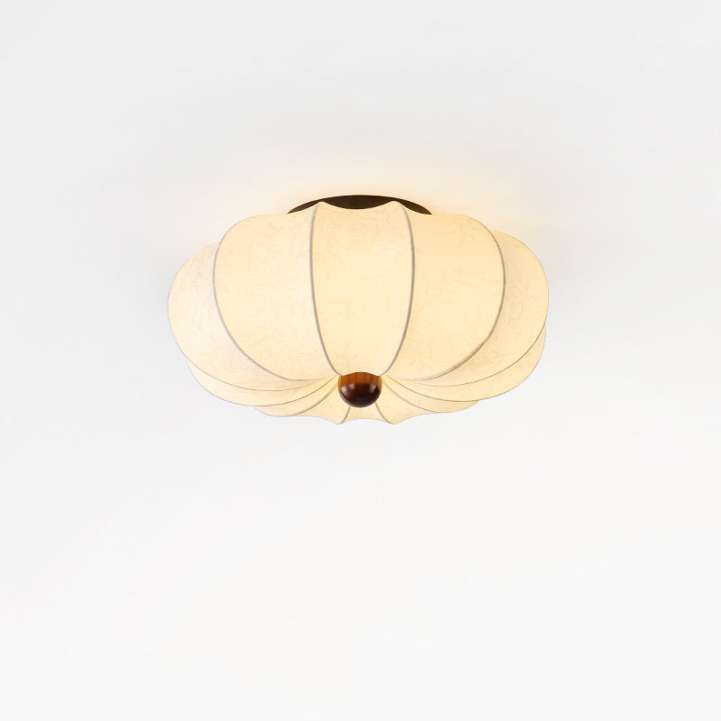 Middeleeuwse zijden plafondlamp