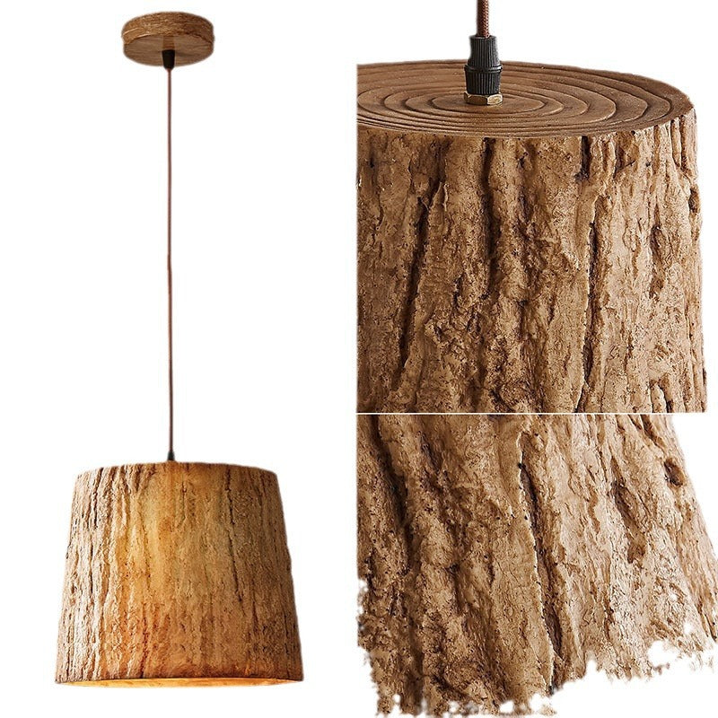 Hout Log Hanglamp