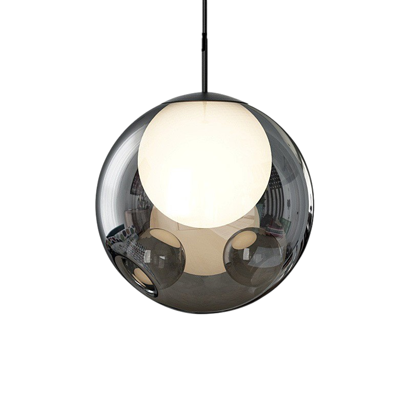 Italiaanse glazen hanglamp