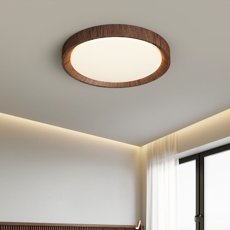 Donker Houten Plafondlamp
