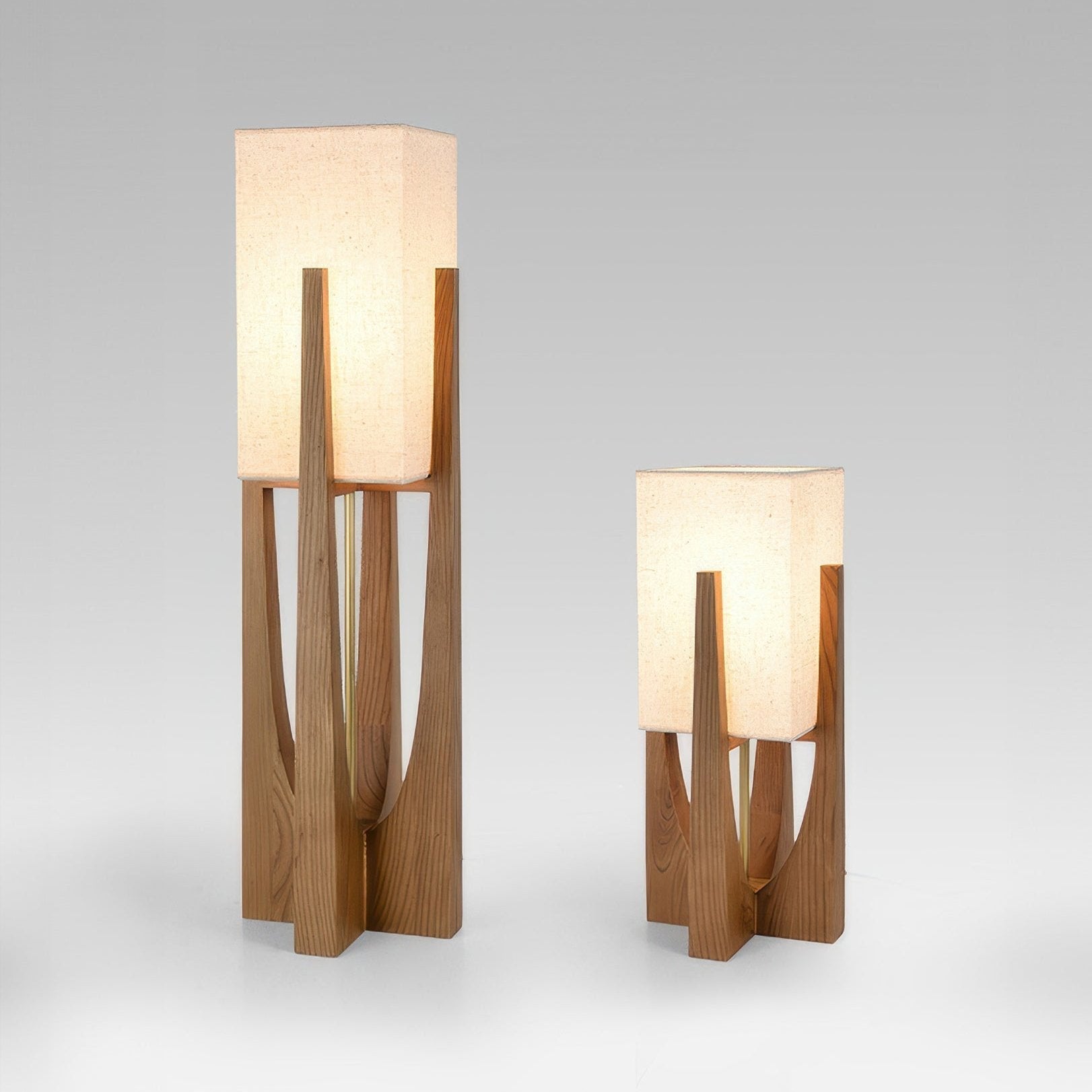 Japanse stijl Wabi Sabi vloerlamp