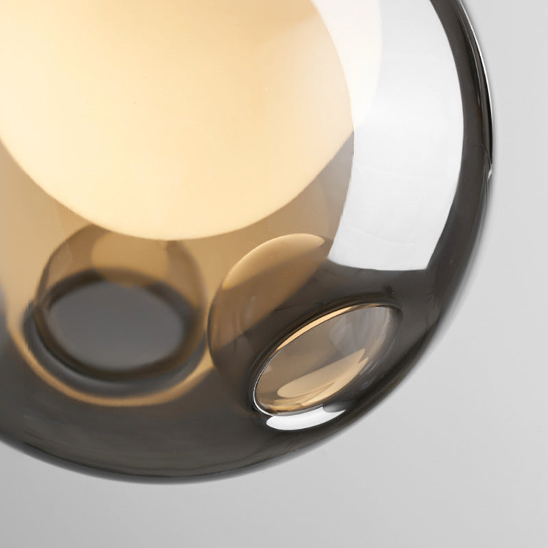 Italiaanse glazen hanglamp
